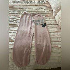 Light Pink Free City Sweatpants